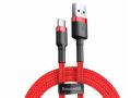 Baseus Kabel USB Type-C QC 3.0 1m 3A do Smartfona - Czerwony