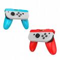 2x HandGrip Uchwyty Joy-Cony Nintendo Switch Oled / NS226 / Niebieski-Czerwony
